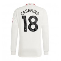 Manchester United Casemiro #18 Tredjetrøje 2023-24 Langærmet